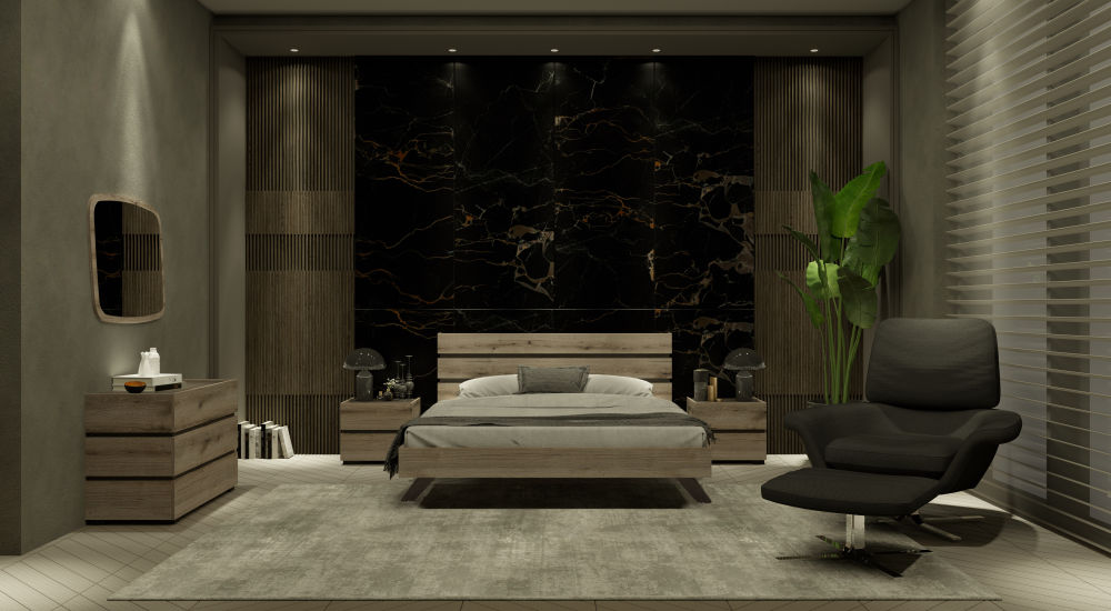 Σετ υπνοδωματίου "Venus" σταχτί