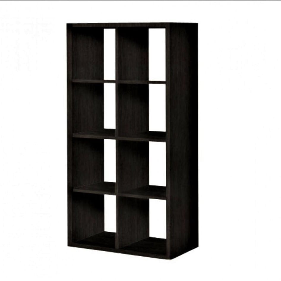 Κυβική βιβλιοθήκη 2x4 75cm βεγγε - Image 3