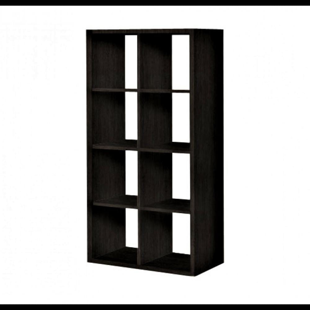 Κυβική βιβλιοθήκη 2x4 75cm βεγγε - Image 2