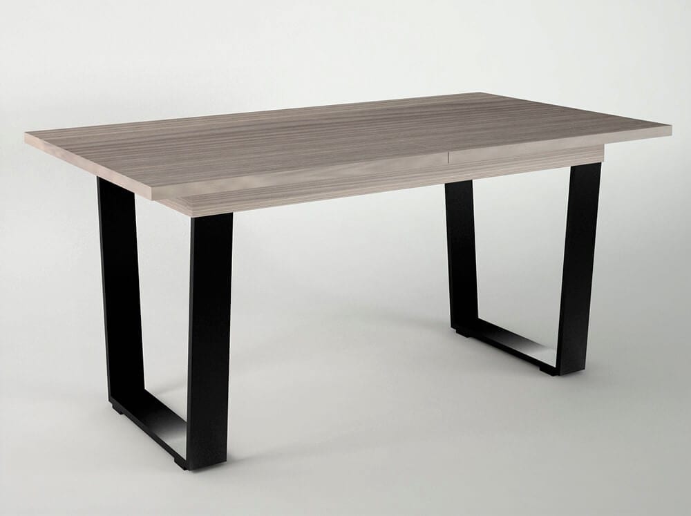 Τραπέζι "Ηφαιστος" 160cm ανοιγόμενο σταχτί